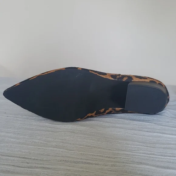 NEW Seychelles What You Need Leather Leopard Print Bootie Size 7 - Picture 6 of 11